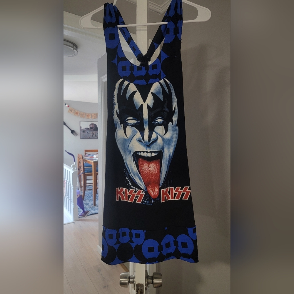 KISS Band Graphic Dress